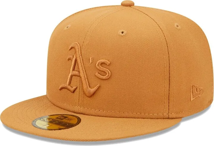 Men's New Era Brown Oakland Athletics Color Pack 59FIFTY Fitted Hat