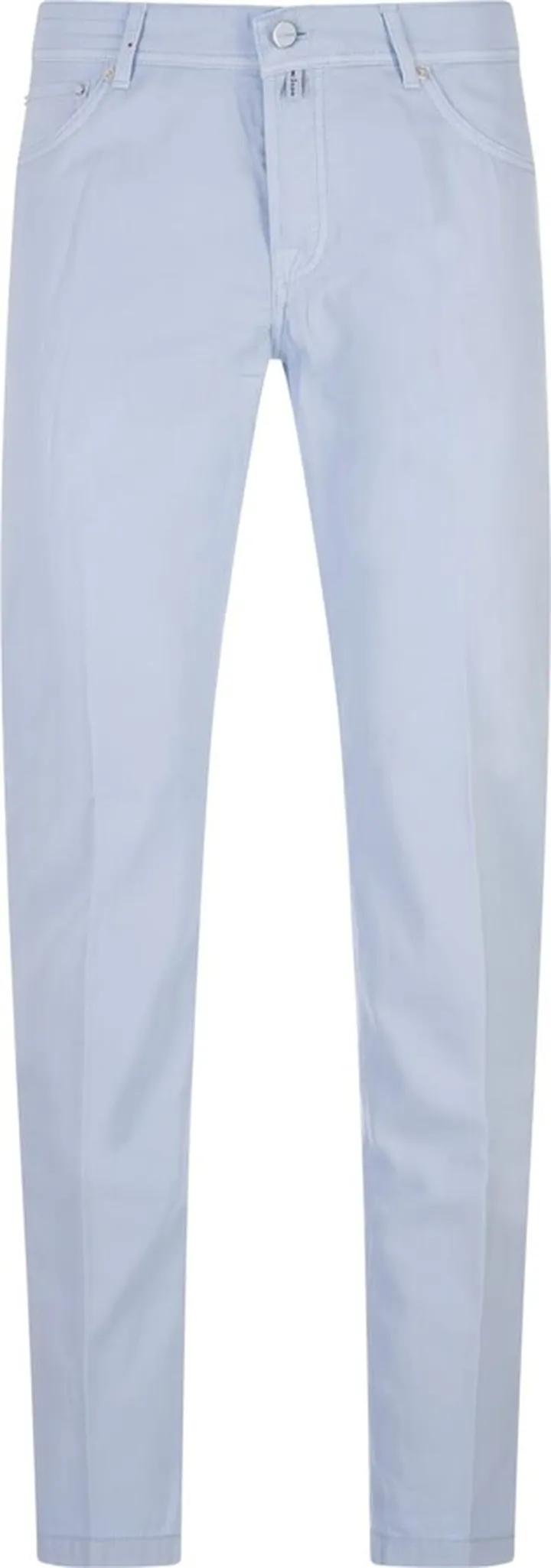 Light Blue Straight Leg Trousers