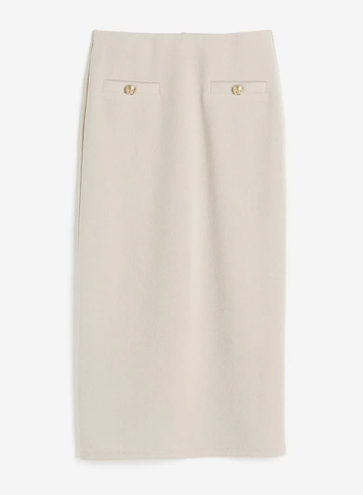 Pocket Detail Skirt