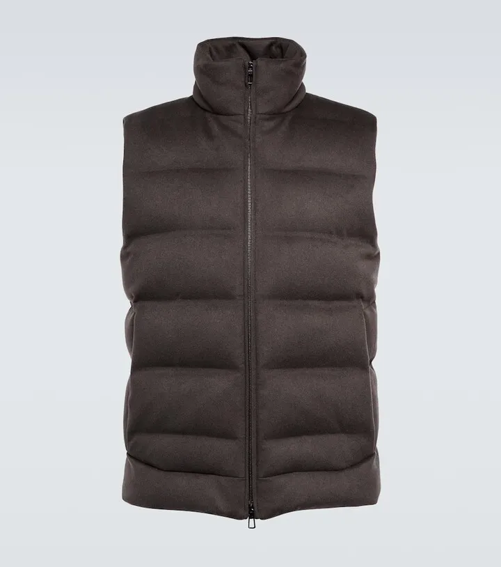 Fillmore cashmere down vest