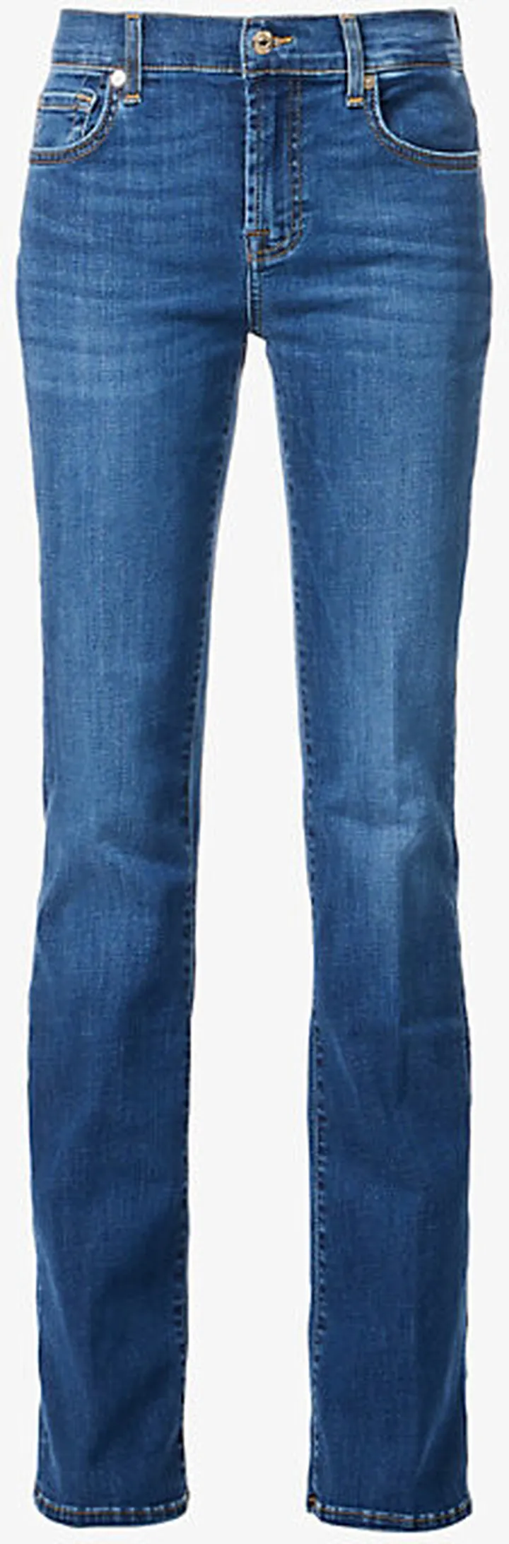 Womens Duchess Bootcut Mid-rise Stretch-denim Jeans