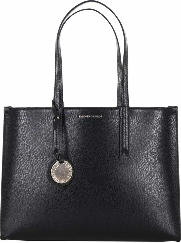 Logo-tag Zipped Tote Bag