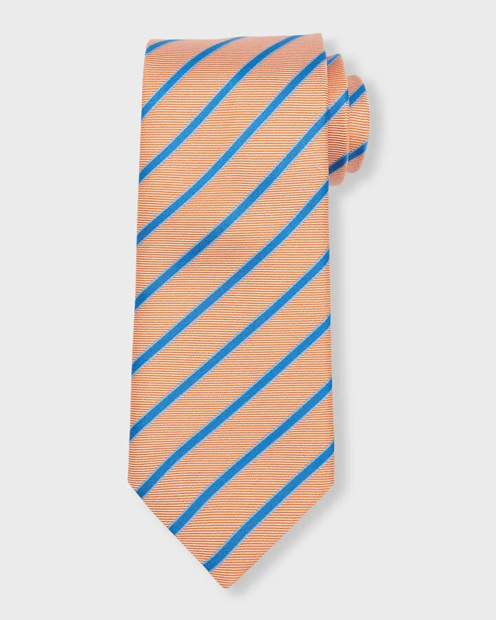 Men's Stripe Silk Tie