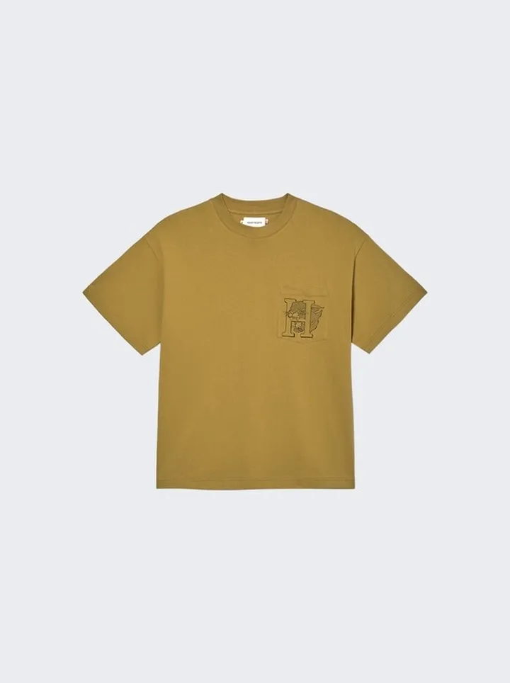 Mascot Pocket Tee Mustard Yellow