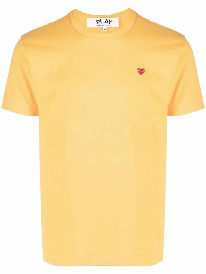 logo-embroidered T-shirt