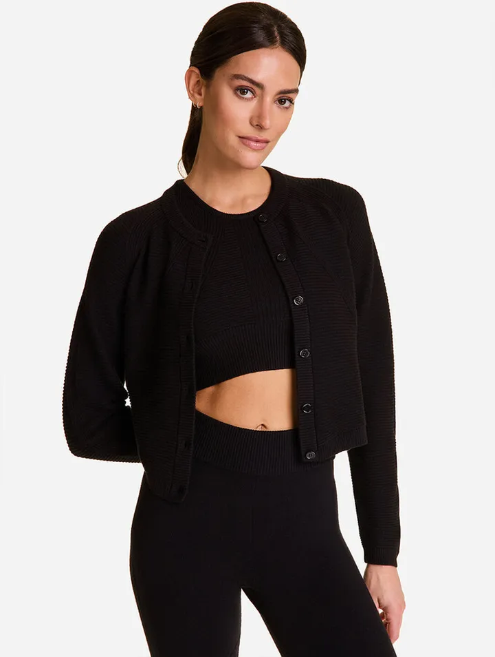 Goddess Cardigan - BLACK