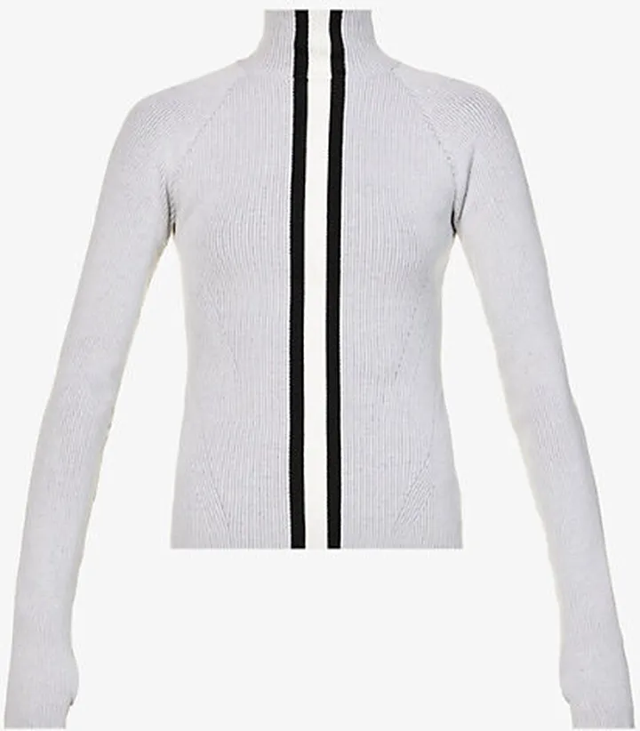 Womens Cloud olden Turtleneck tretch-wool top