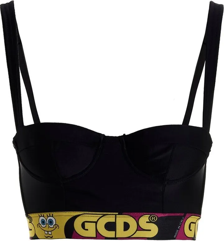 GCDS Spongebob Printed Bra