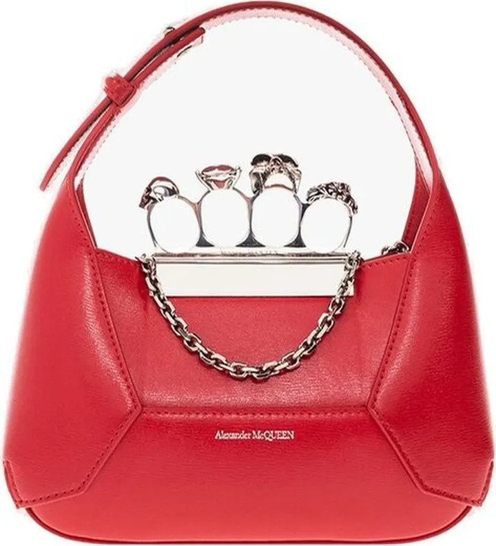 Alexander McQueen Jewelled Mini Shoulder Bag