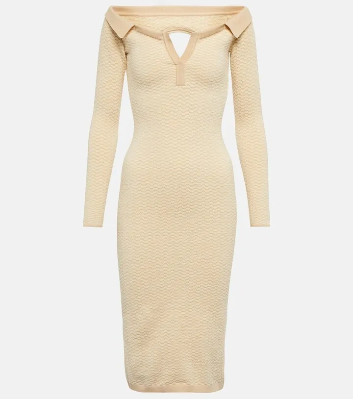 La Robe Pampero cotton-blend midi dress