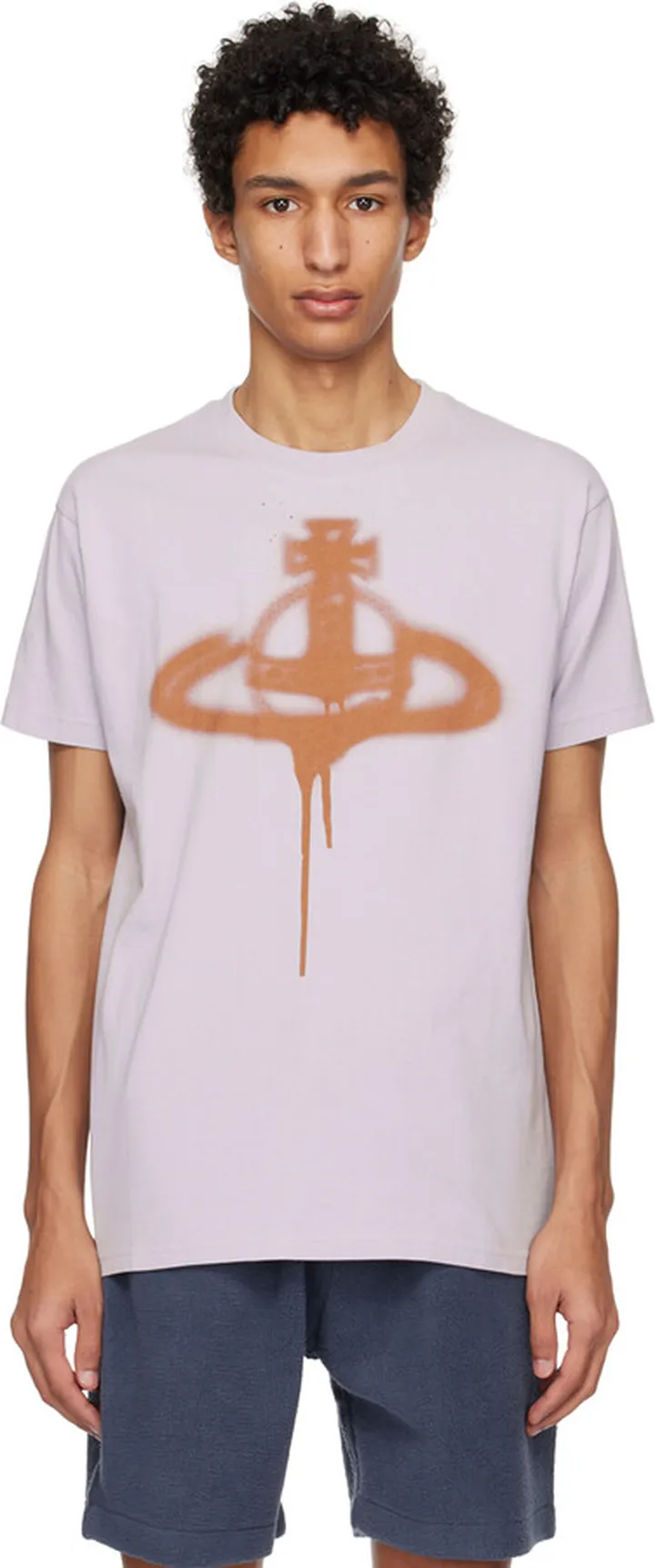 Vivienne Westwood Purple Spray Orb T-Shirt