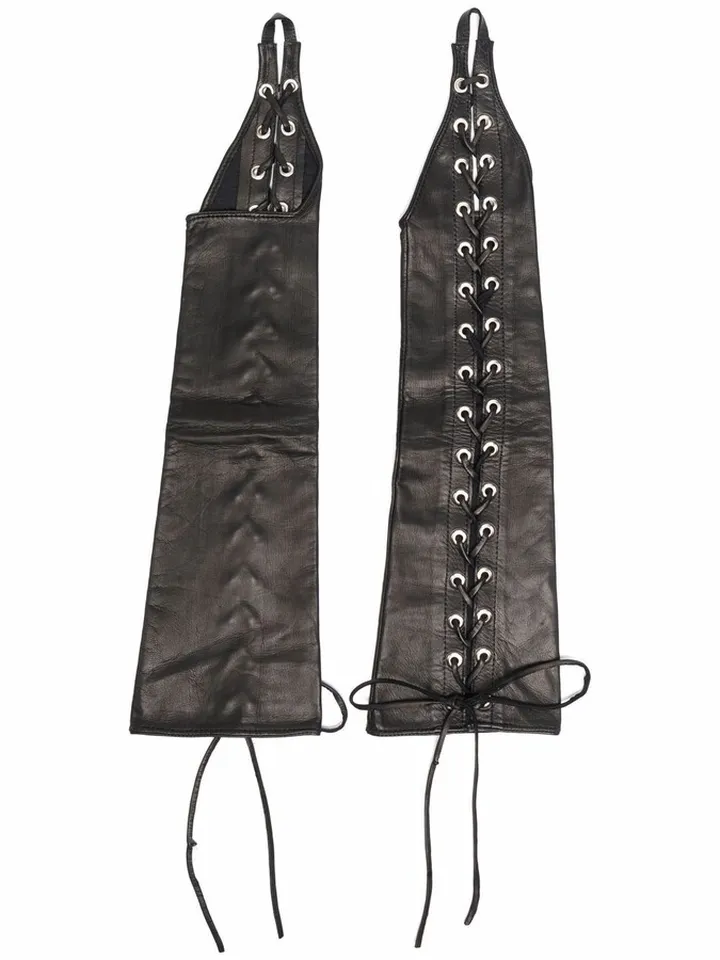 Laced Elbow Gloves