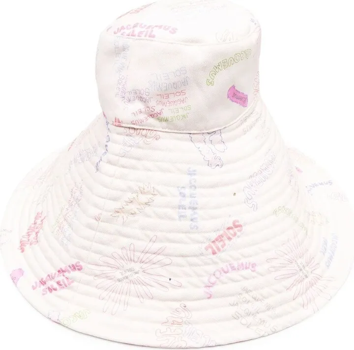 Logo-Print Bucket Hat