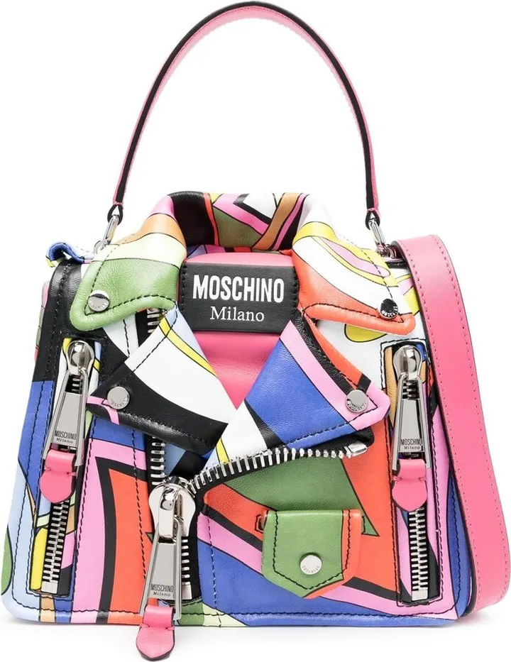 Biker-Jacket Tote Bag