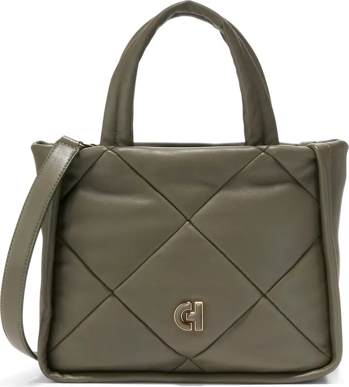 Quilted Leather Tote Bag