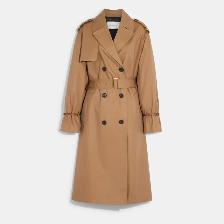 Coach Outlet Relaxed Double Breasted Trench