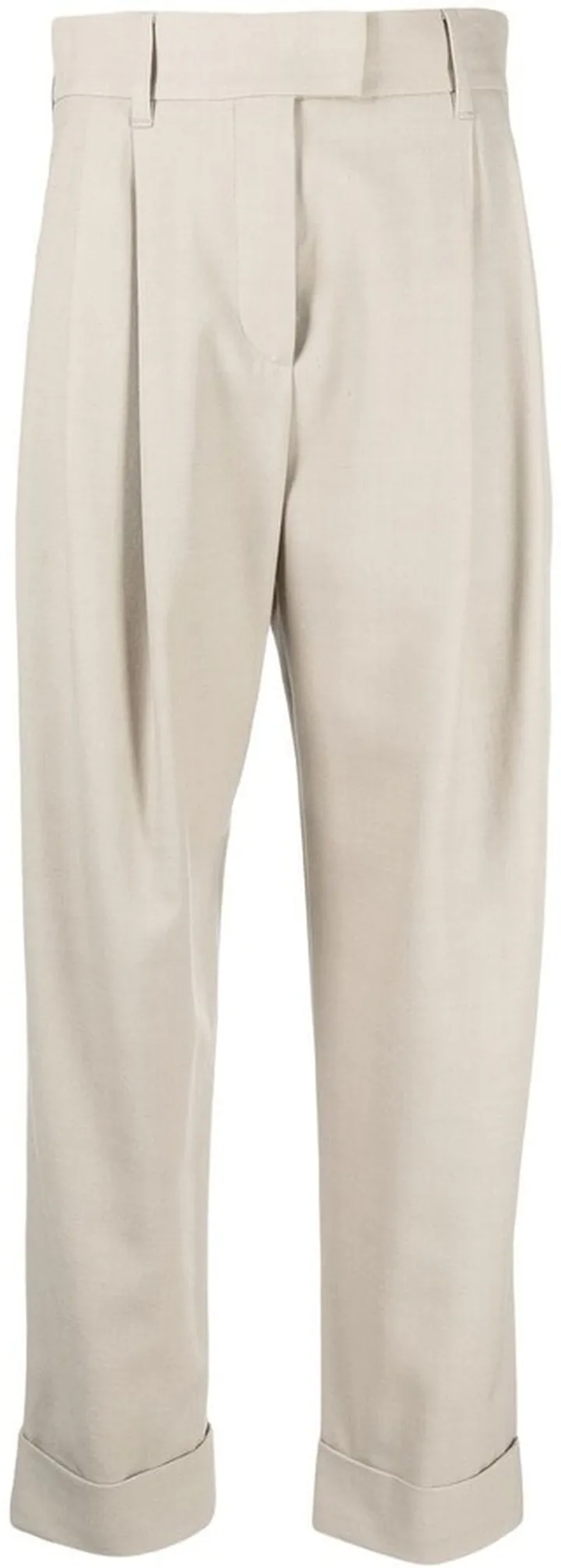 Cropped-Leg Trousers