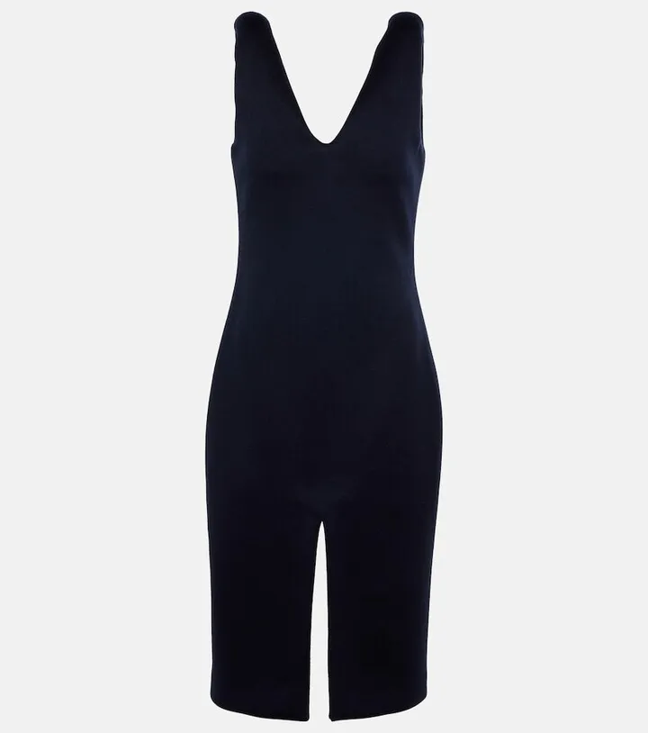 Wool minidress