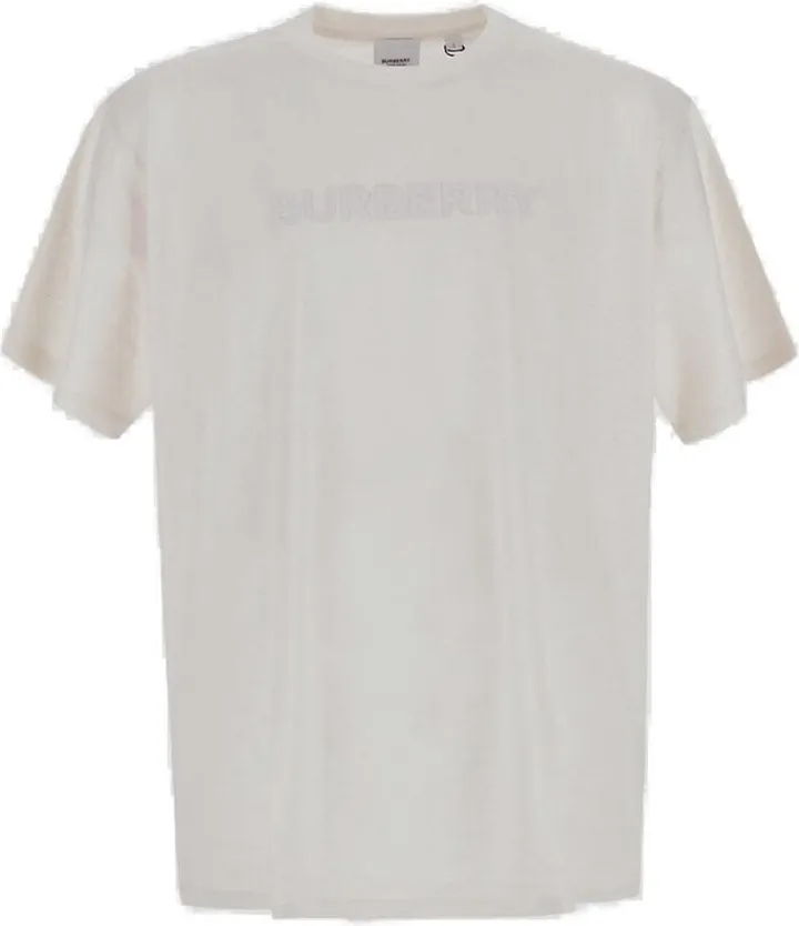 Burberry Logo Detailed Crewneck T-Shirt