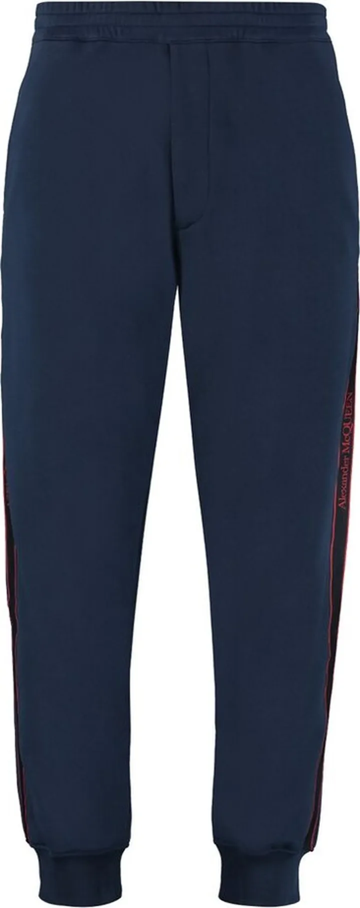 Alexander McQueen Logo-Trim Elasticated Waistband Track Pants