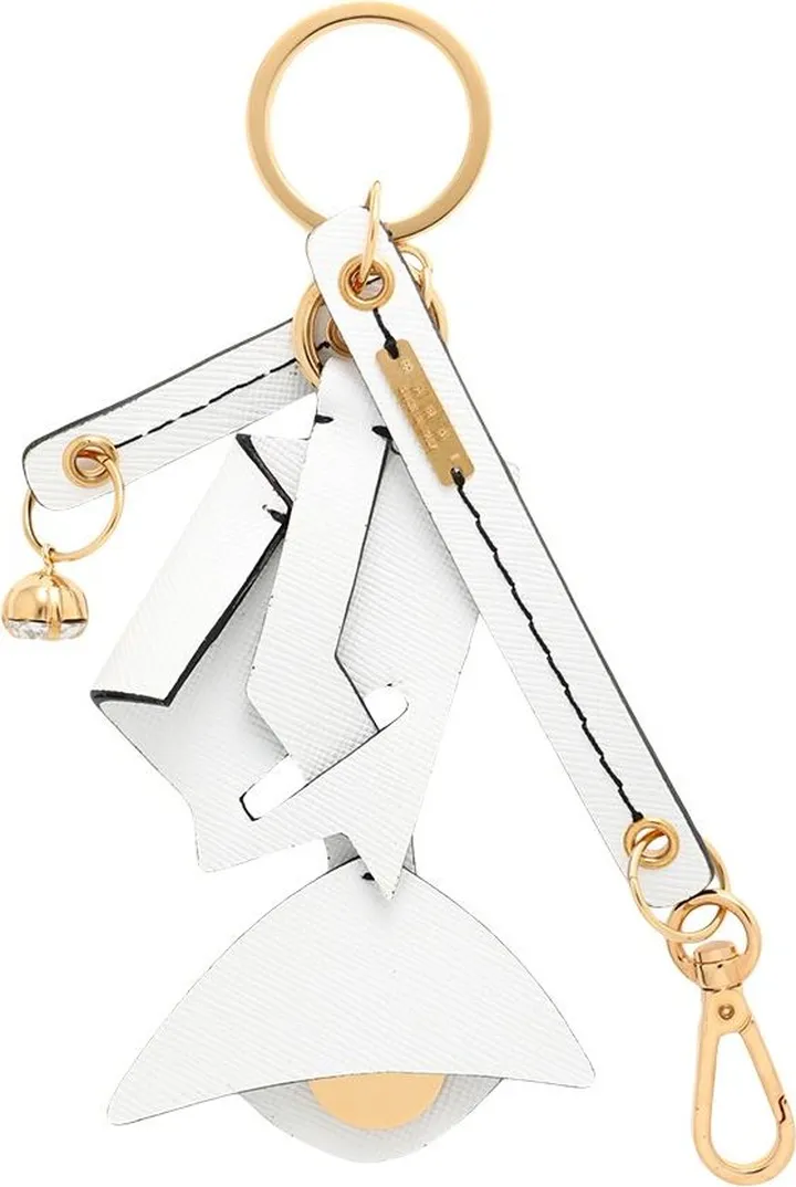 Key Ring White