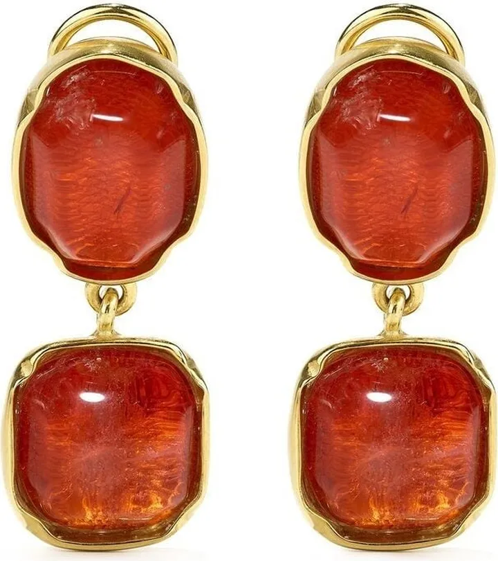 Cabochons Clip 2 cabochons earrings