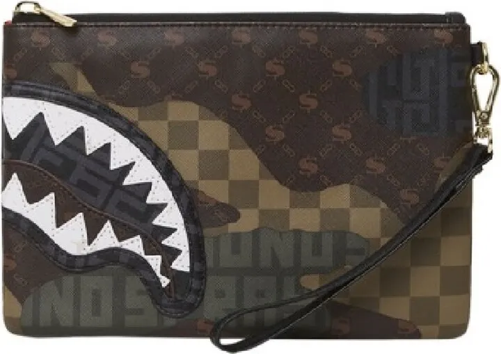 Camo Branded Pouchette