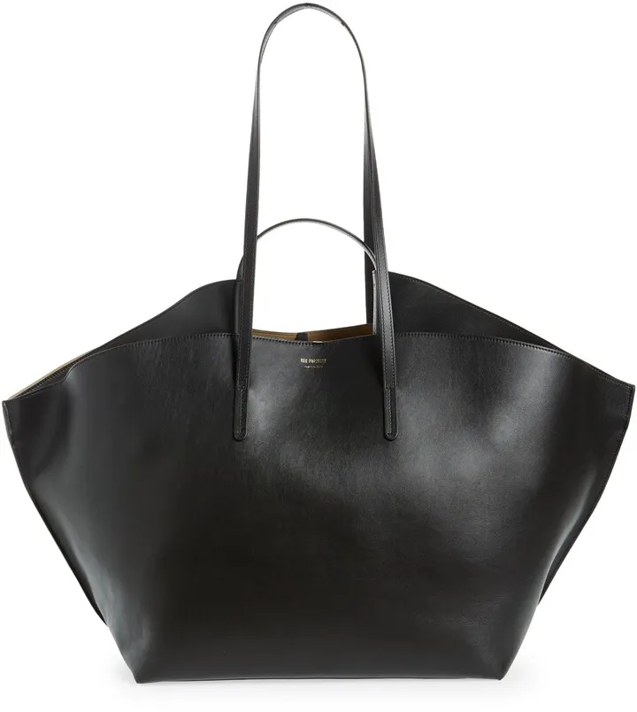 Large Ann Calfskin Leather Tote