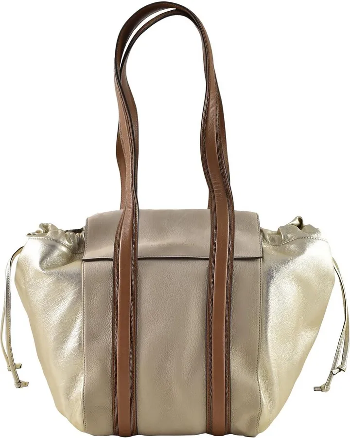 Women's Gold Handbag