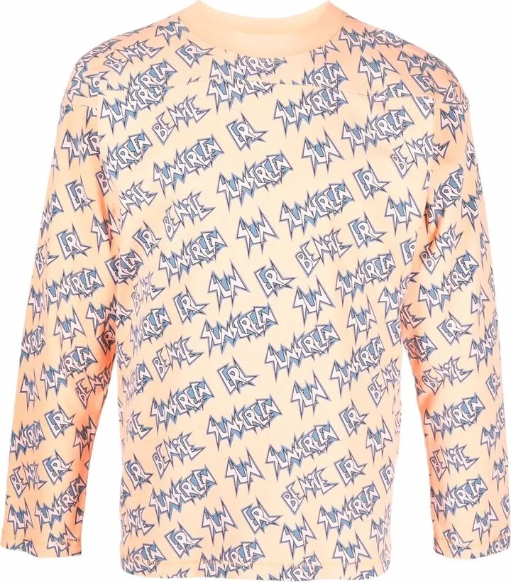 logo print T-shirt