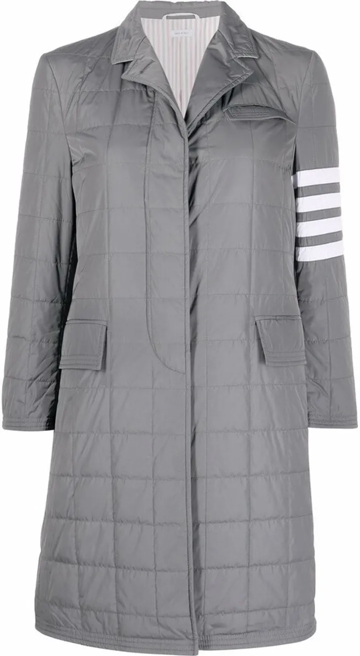 quilted Chesterfield coat