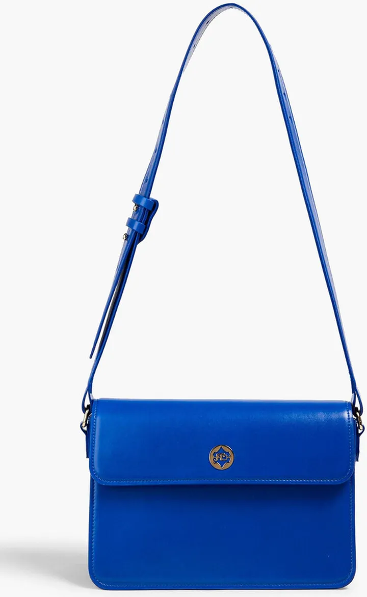 Zendaya faux leather shoulder bag