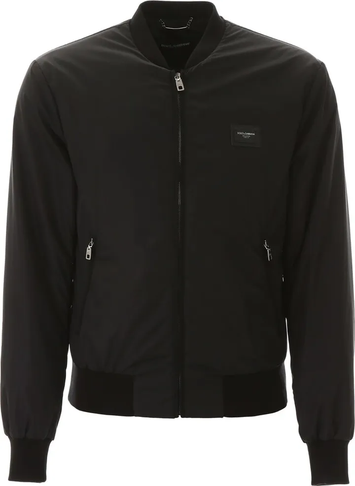Nylon Bomber Jacket