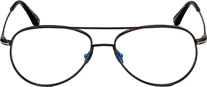 Tom Ford FT 5693-B 008 Unisex Aviator Eyeglasses Gunmetal 57mm