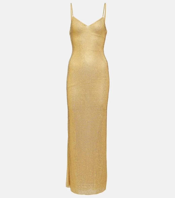Embellished maxi dress