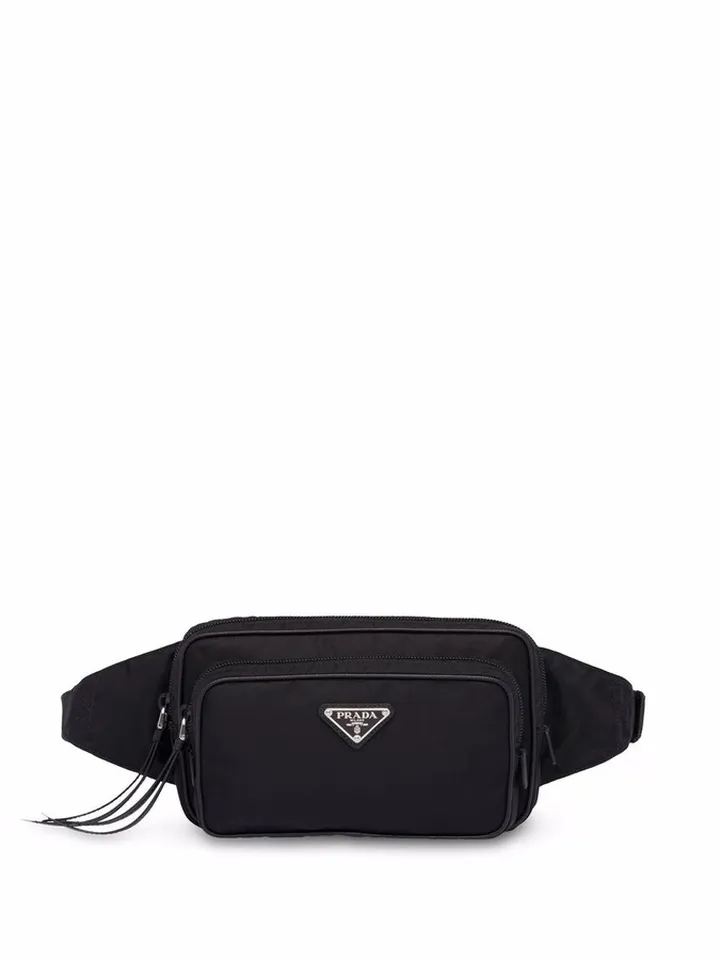 Logo-Plaque Belt Bag