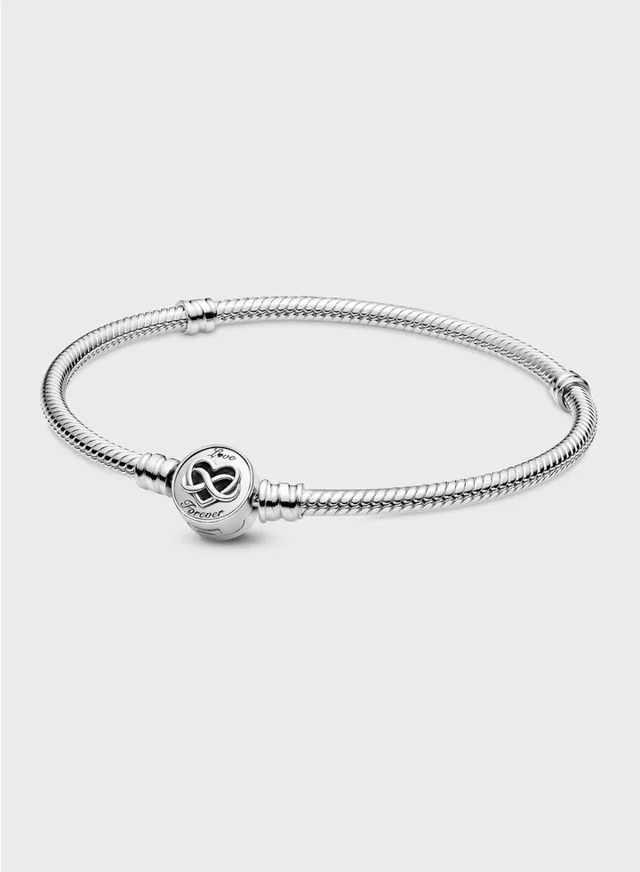 Pandora Moments Heart Infinity Clasp Bracelet