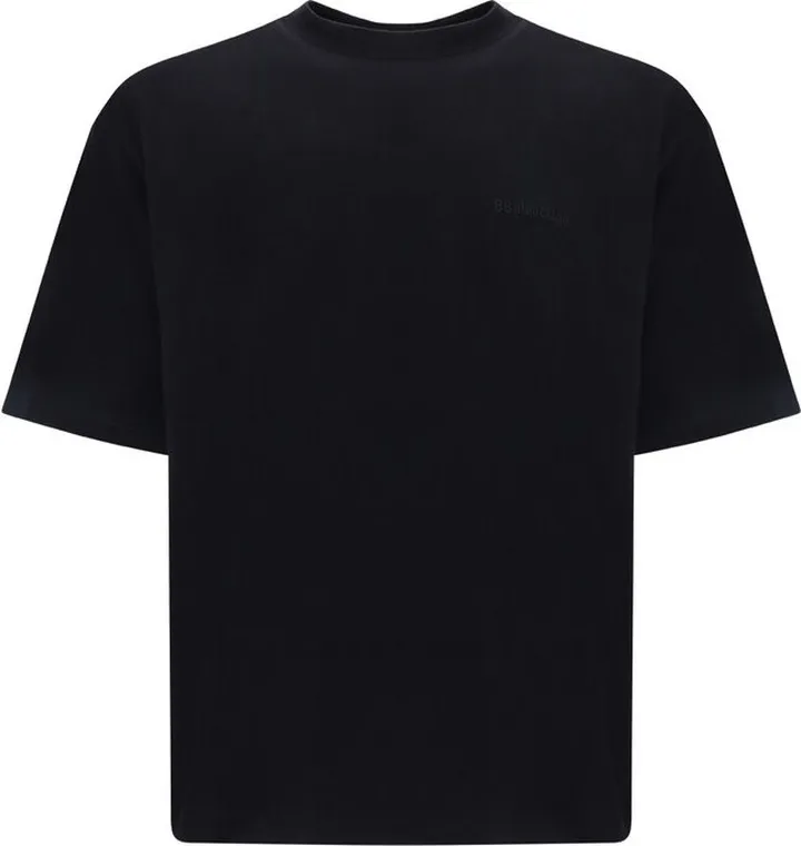 Balenciaga BB Embroidered Crewneck T-Shirt
