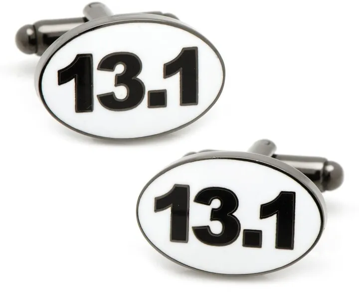 'Half Marathon' Cuff Links