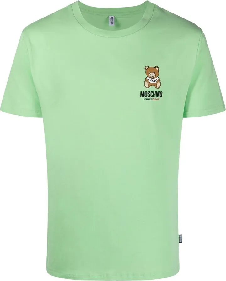 logo-print cotton T-shirt
