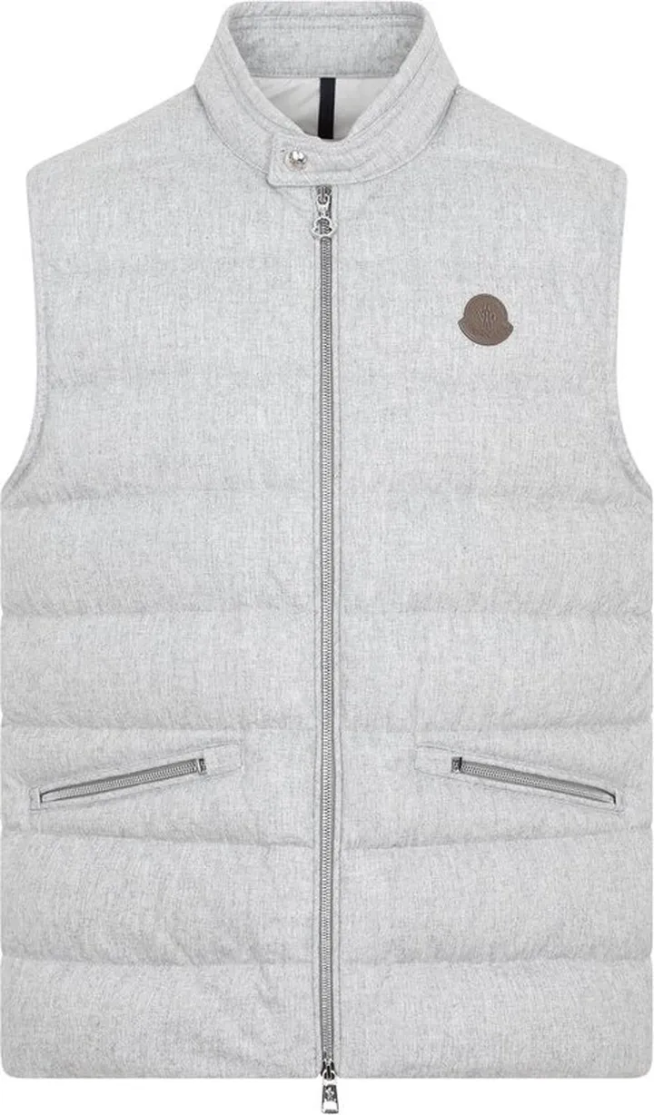 Moncler Logo Patch Padded Vest