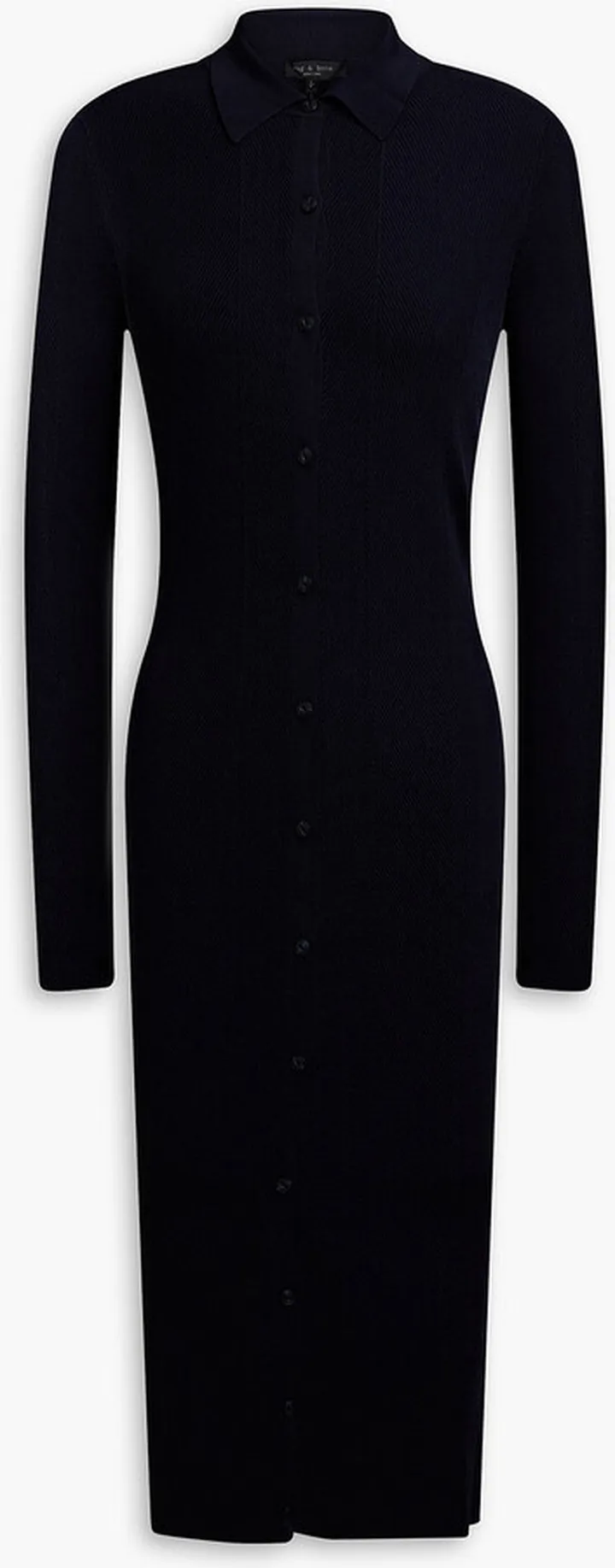 Pacey ribbed-knit midi dress