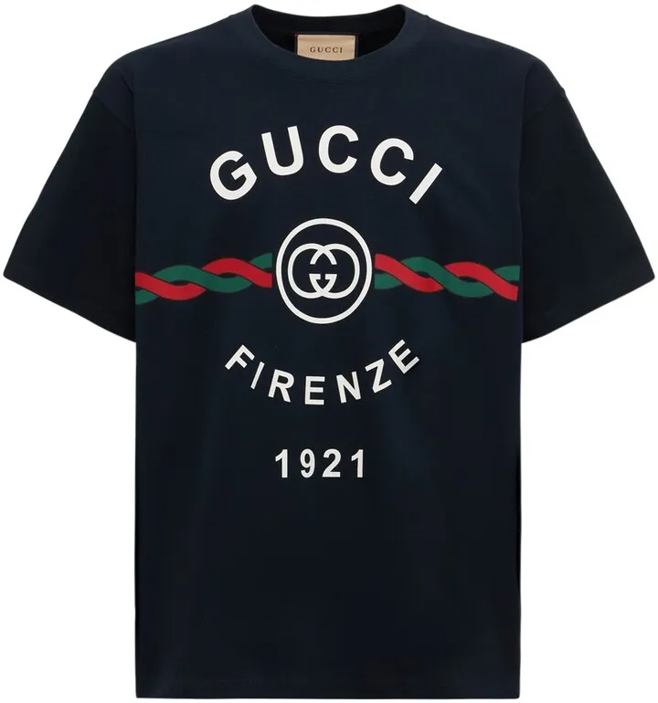 Oversize cotton jersey t-shirt