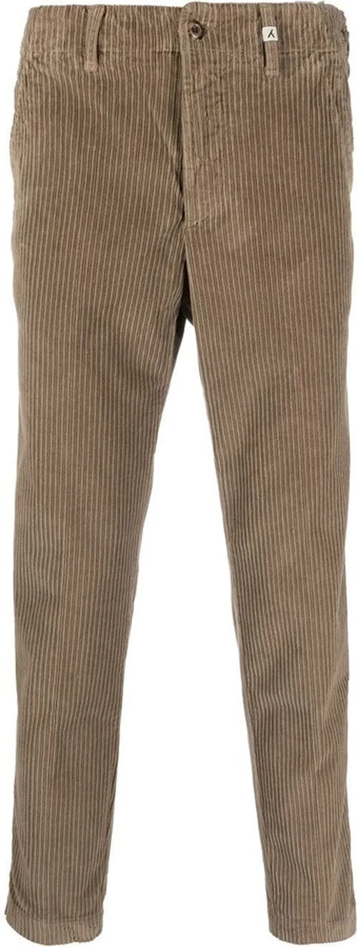 Corduroy Straight-Leg Trousers