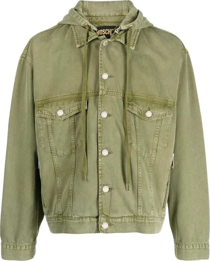 Hooded Denim Jacket