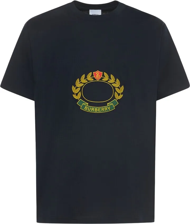 Purley logo cotton jersey t-shirt