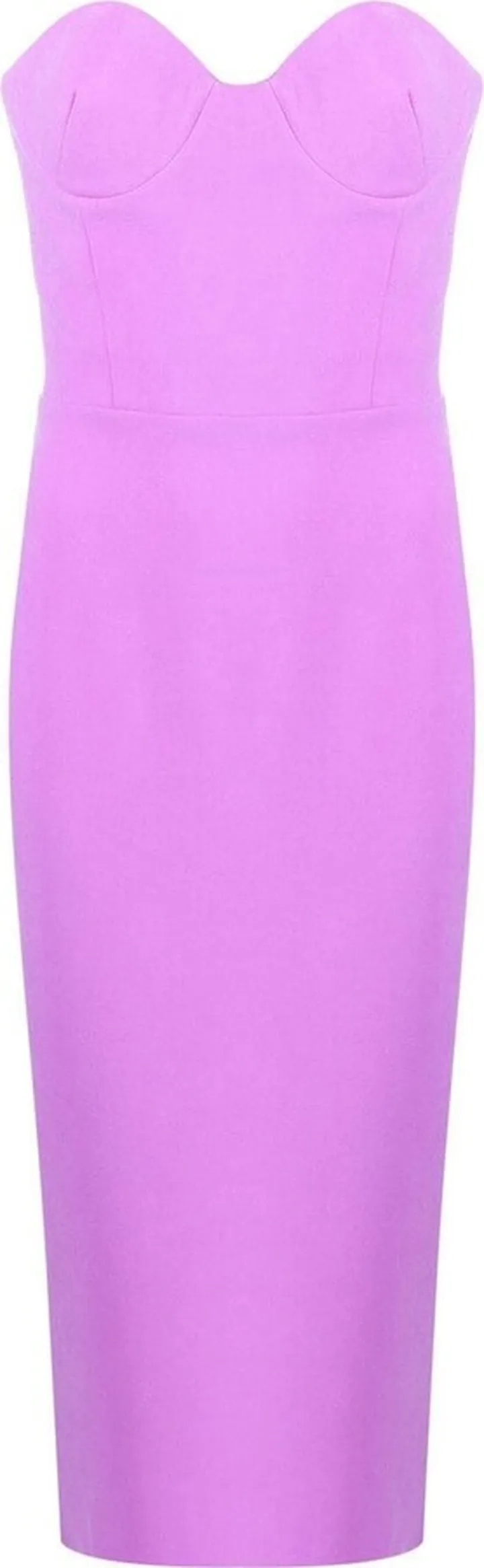 Strapless Midi Dress