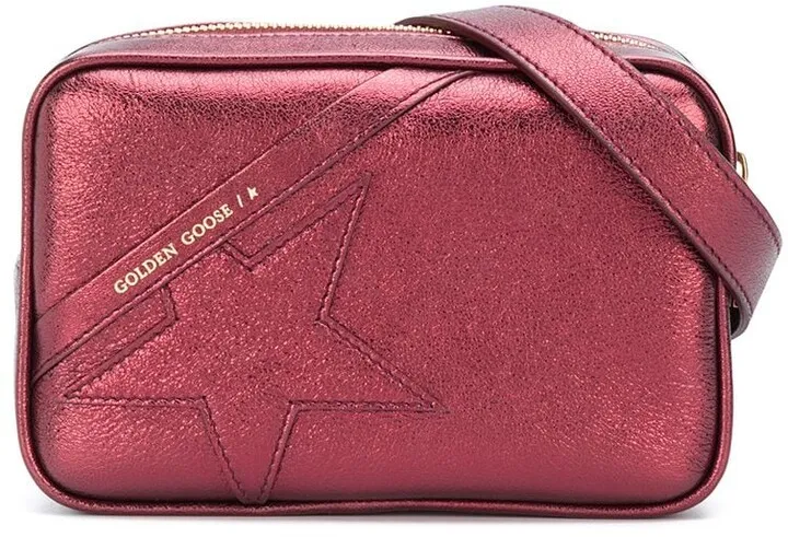 Star metallic belt bag