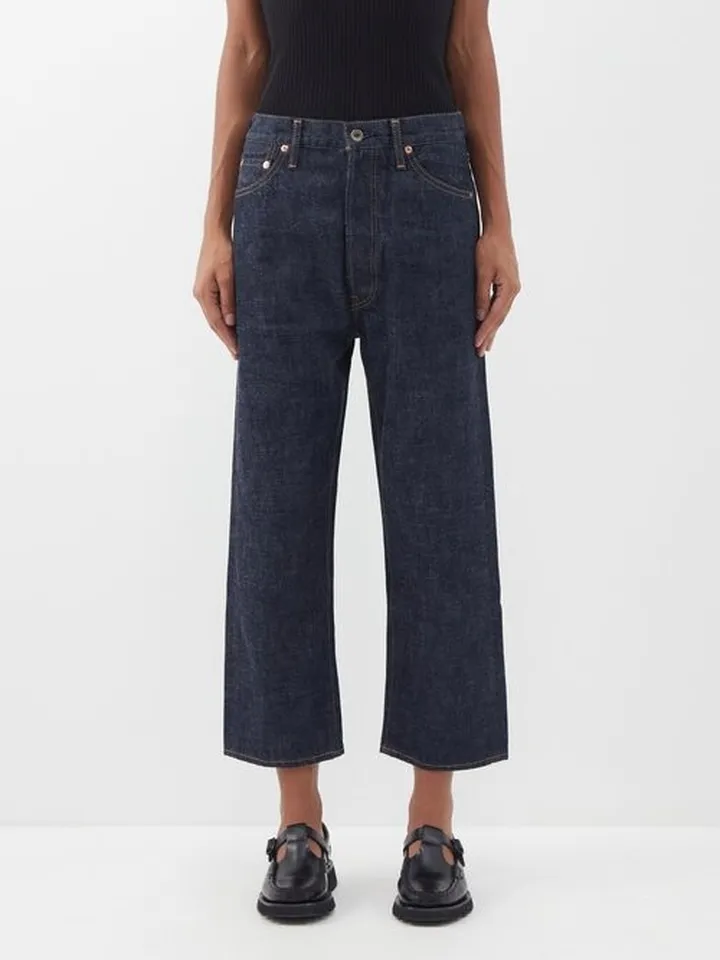 Selvedge-denim Wide-leg Jeans