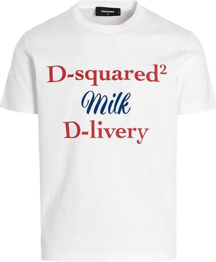 Dsquared2 Logo Printed Crewneck T-Shirt